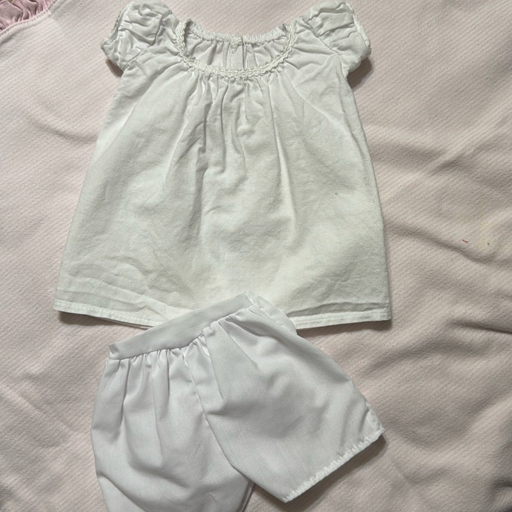 American girl white dress